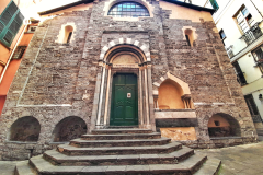 Genova centro storico chiesa dei Santi Cosma e Damiano