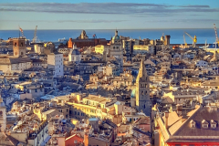 Genova panorama sul centro storico